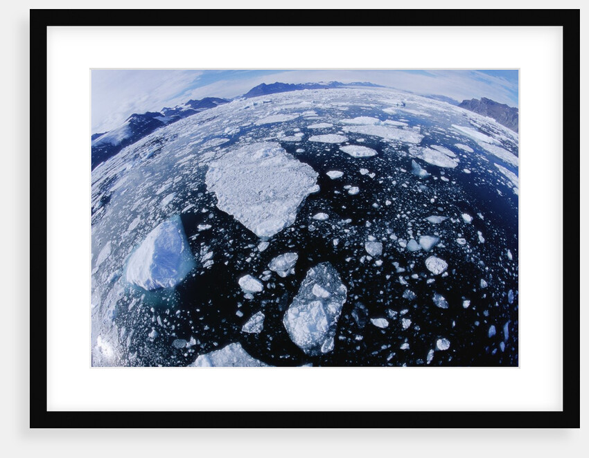 Ice in Nansen Fjord by Anonymous