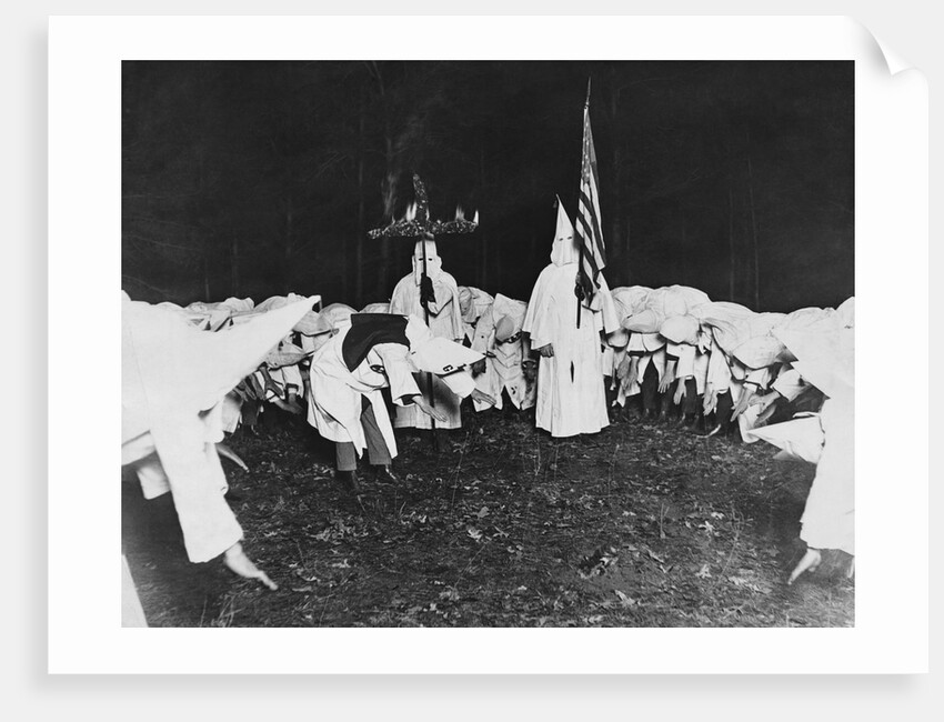 Klu Klux Klan Rally by Anonymous