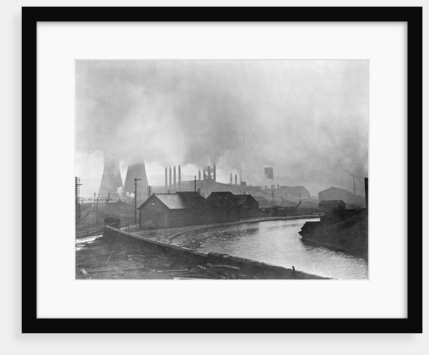 Industrial Smog Polluting Sheffield by Anonymous