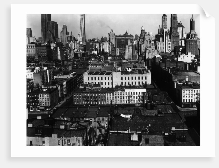 Midtown Manhattan, 1944 by Anonymous