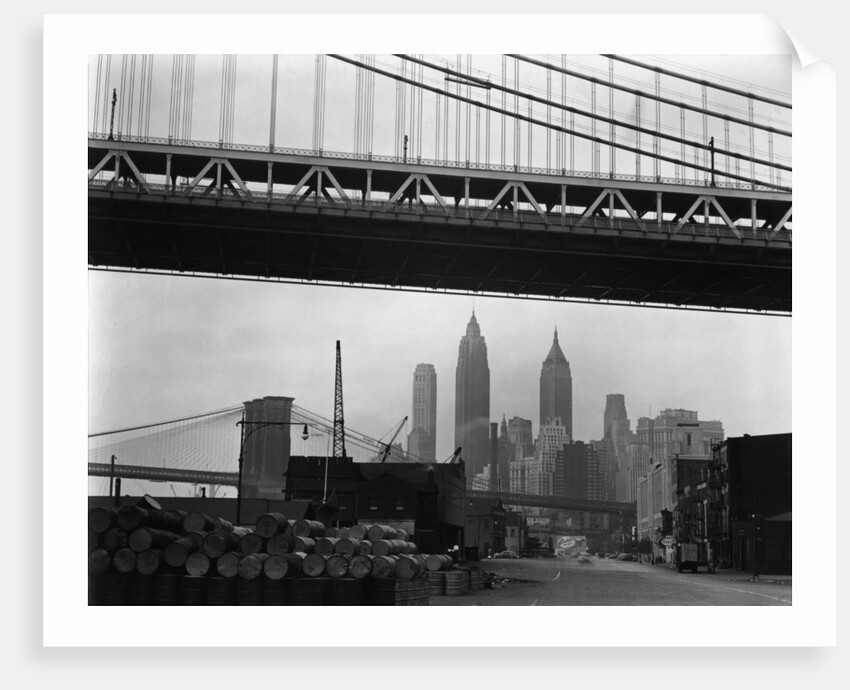Cityscape, Manhattan, 1944 by Anonymous