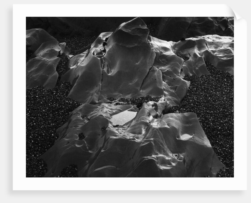 Beach Rock Formations by Anonymous