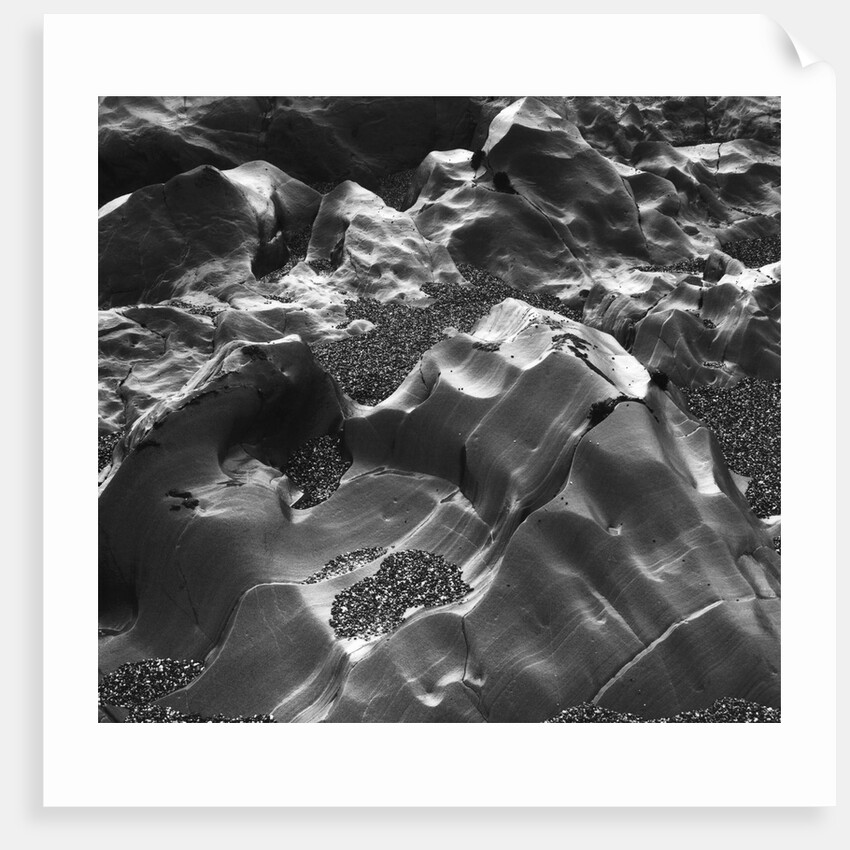 Beach Rock Formations by Anonymous