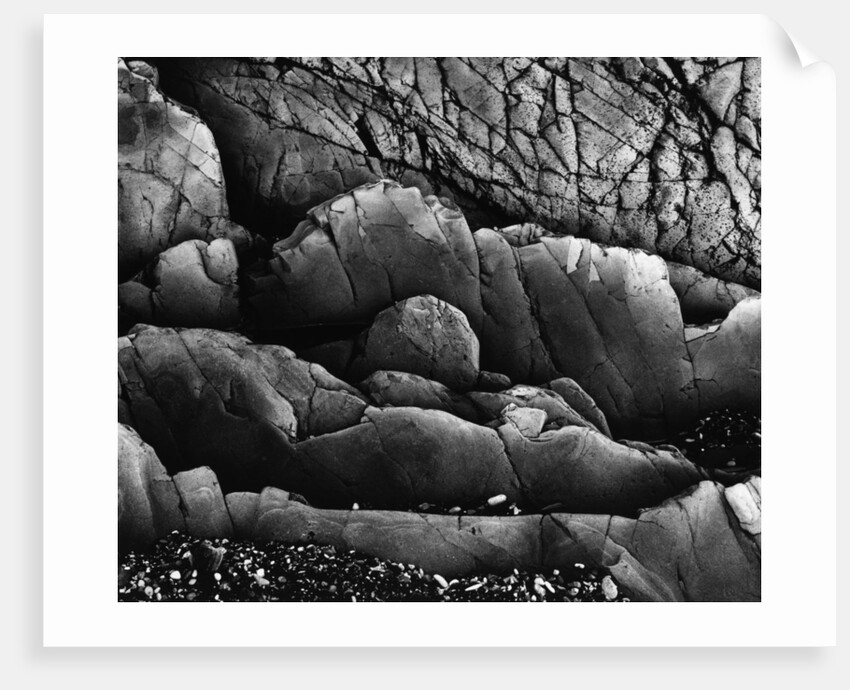 Beach Rocks by Brett Weston