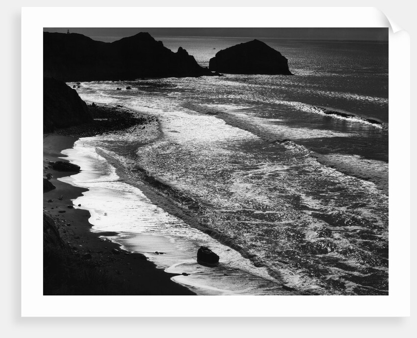Beach Waves by Anonymous