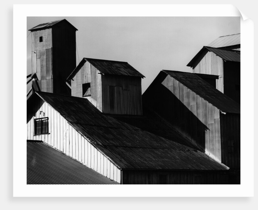 Corrugated Steel Rooftops by Anonymous