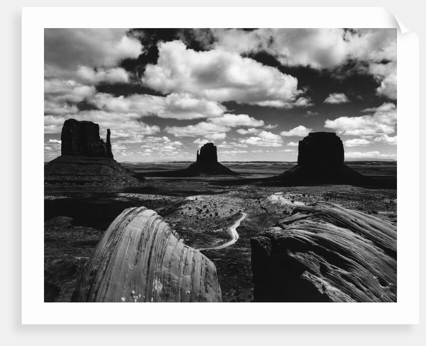 Desert Mesas by Anonymous