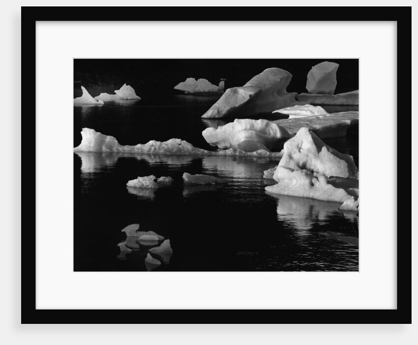 Floating Ice by Anonymous