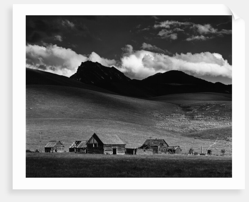 Log Buildings, 1969 by Anonymous