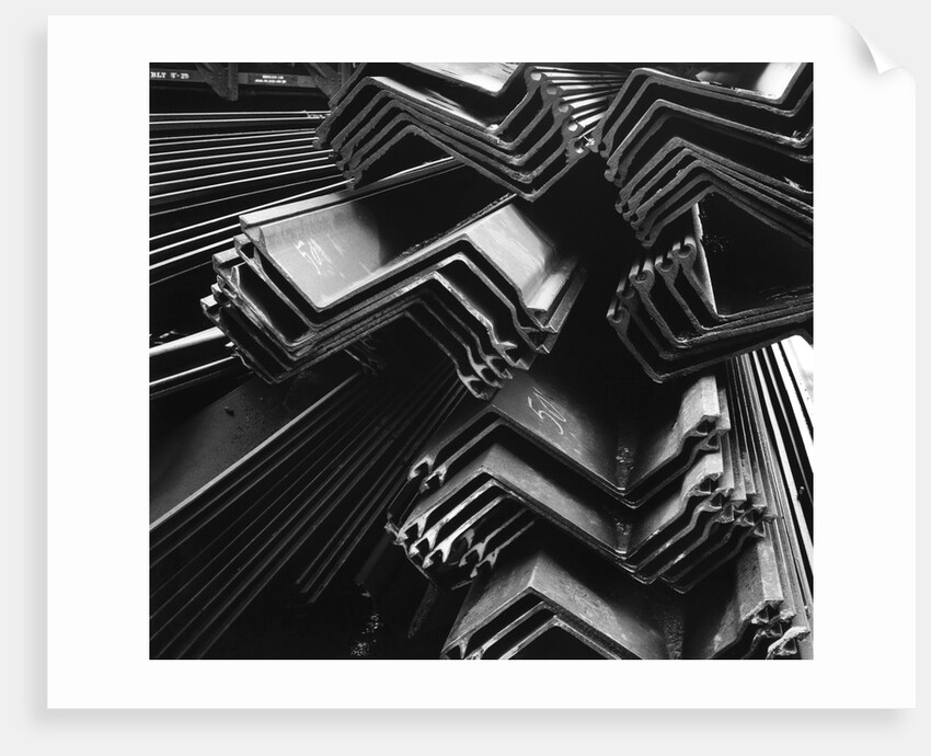 Stacked Pieces of Steel by Anonymous