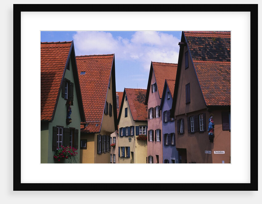 Row Houses in Dinkelsbuhl by Anonymous