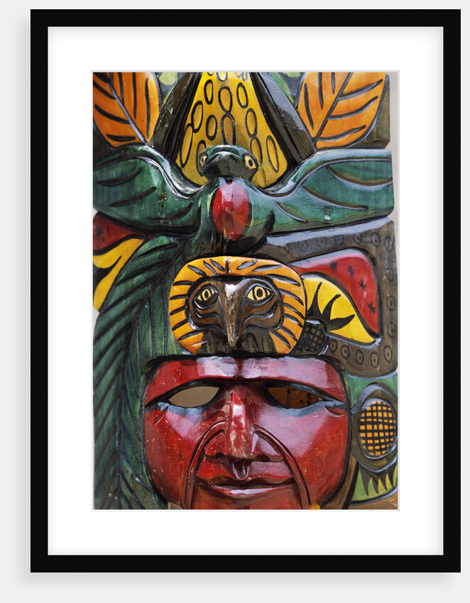 Indigenous Mask Carving by Anonymous