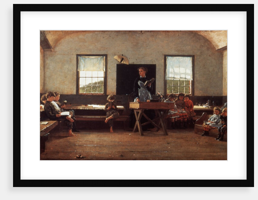 Winslow Homer: The Country School by Anonymous