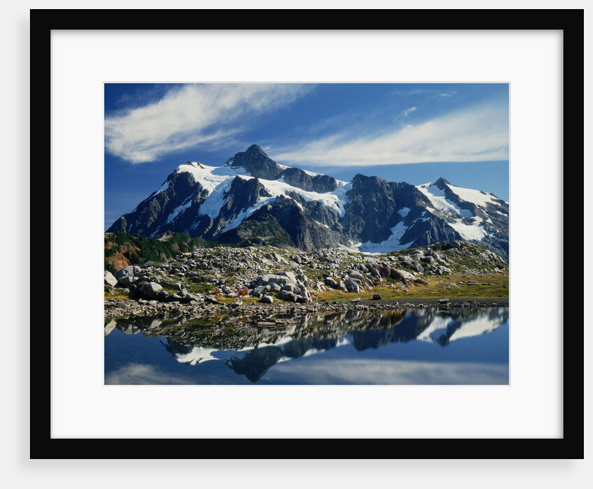 Mountain Reflection on a Lake by Anonymous