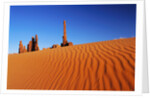 Hoodoos and Dune by Anonymous