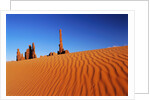 Hoodoos and Dune by Anonymous