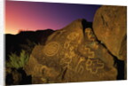 Detail of Petroglyphs at Petroglyph National Monument by Anonymous