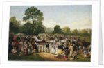 Hyde Park, London, England, Entrance of Queen Victoria by Thomas Musgrave Joy