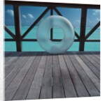 Inflatable rubber ring by Anonymous