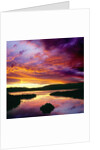 USA, California, Lake Tahoe at dawn by Anonymous