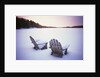 Two Snow-covered Chairs Outdoors by Anonymous