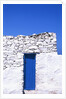 Door and front of a building, Mykonos, Greece by Anonymous
