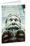 Italy/Rome: figure of fountain in the Piazza della Rotonda by Anonymous