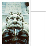 Italy/Rome: figure of fountain in the Piazza della Rotonda by Anonymous