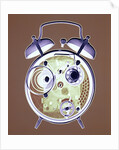 Cross-section of Alarm Clock by Anonymous