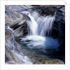 Little waterfall, Tessin, Switzerland by Anonymous