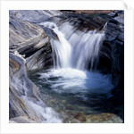 Little waterfall, Tessin, Switzerland by Anonymous