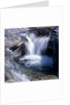 Little waterfall, Tessin, Switzerland by Anonymous