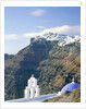 Church and town view, Cyclades, Santorin, Greece by Anonymous