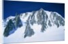 Montblanc, glacier covered with snow, France, Chamonix by Anonymous