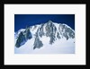 Montblanc, glacier covered with snow, France, Chamonix by Anonymous