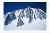 Montblanc, glacier covered with snow, France, Chamonix by Anonymous