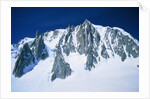Montblanc, glacier covered with snow, France, Chamonix by Anonymous