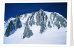 Montblanc, glacier covered with snow, France, Chamonix by Anonymous