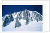 Montblanc, glacier covered with snow, France, Chamonix by Anonymous