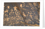 Petroglyphs at Newspaper Rock by Anonymous