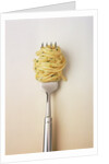 Fork with spaghetti by Anonymous