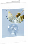 Martini with Olives by Anonymous