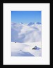 Hut in mountains, winter, Lenzerheide, Graubunden Canton, Switzerland by Anonymous