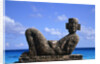 Sculpture by the ocean in Cancun, Mexico by Anonymous