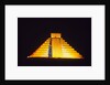El Castillo illuminated (Chichen Itza, Mexico) by Anonymous