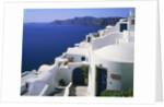 Apartment block in Oia, Santorin, Greece by Anonymous