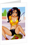 Anime Skate Beauty by Anonymous