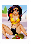 Anime Skate Beauty by Anonymous