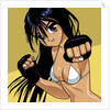 Anime Girl Fighter by Anonymous