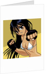 Anime Girl Fighter by Anonymous